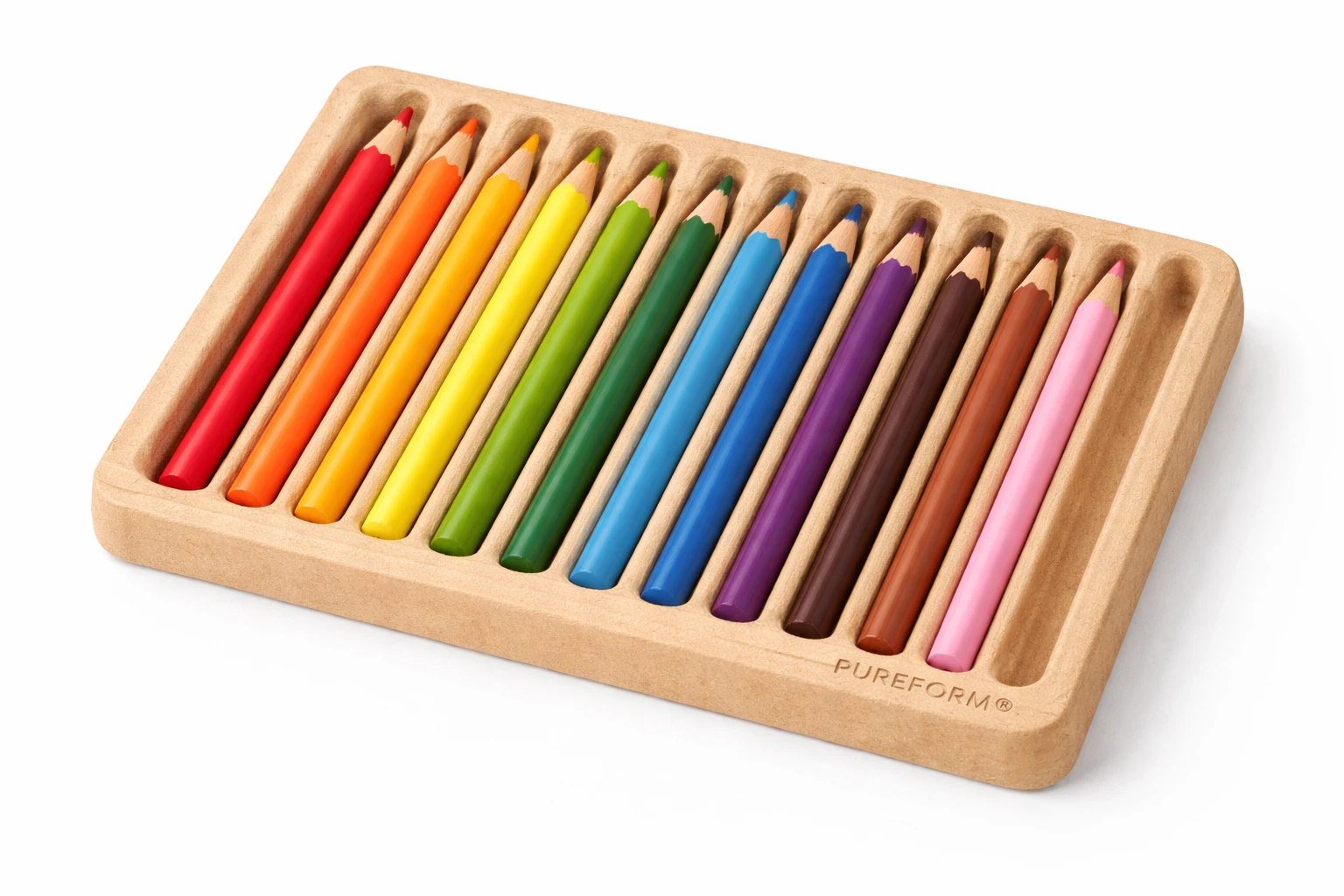 Calage PureForm® sur mesure pour crayons de couleur